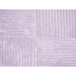 Zestaw 2 poduszek dekoracyjnych MILLET Sztruks 30 x 50 cm Fioletowy Wzór geometryczny