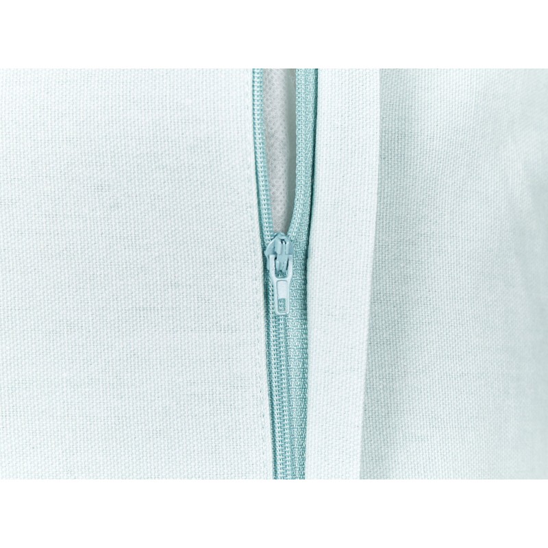 Poduszka dekoracyjna LEATHESIA Welur 45 x 45 cm Błękitny Wzór abstrakcyjny