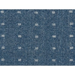 Koc TAARI Bawełna 130 x 170 cm Lazurowy