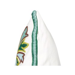 Zestaw 2 poduszek dekoracyjnych ELANITE Bawełna 45 x 45 cm Zielony Wzór orientalny