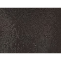 Narzuta na łóżko z poduszkami RAYEN 140 x 210 cm Brązowy