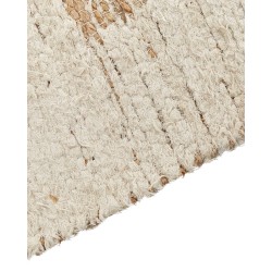 Dywan z juty 300 x 400 cm beżowy ZIARAT