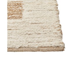 Dywan z juty 300 x 400 cm beżowy ZIARAT
