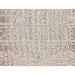 Zestaw 2 poduszek dekoracyjnych OUJDA Bawełna 50 x 50 cm Różowe złoto Wzór geometryczny