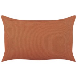 Zestaw 2 poduszek dekoracyjnych ALBIUM Bawełna 55 x 35 cm Pomarańczowy Wzór zygzak