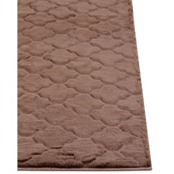 Dywan sztuczne futro królika 160 x 230 cm brązowy GHARO