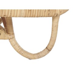 Sofa 2-osobowa rattanowa naturalna DOLCEDO