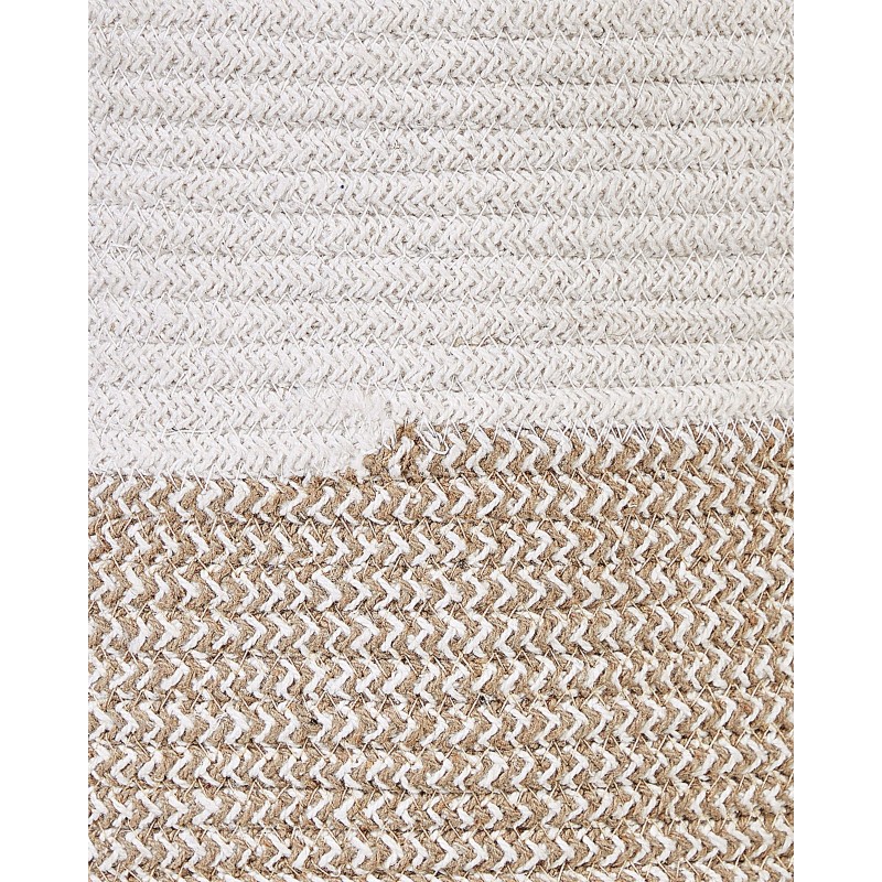 Zestaw 2 koszy PAZHA Bawełna Beżowy