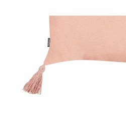 Zestaw 2 poduszek dekoracyjnych VALVARIA Bawełna 30 x 50 cm Brzoskwiniowy Wzór zygzak