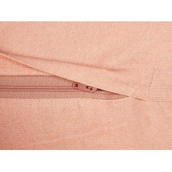 Zestaw 2 poduszek dekoracyjnych VALVARIA Bawełna 30 x 50 cm Brzoskwiniowy Wzór zygzak