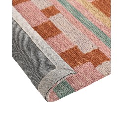 Dywan wełniany 160 x 230 cm wielokolorowy YOMRA