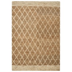 Dywan z juty 160 x 230 cm beżowy ZORAVA
