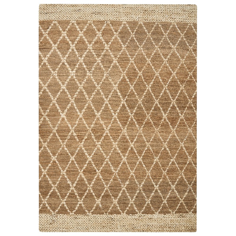 Dywan z juty 160 x 230 cm beżowy ZORAVA