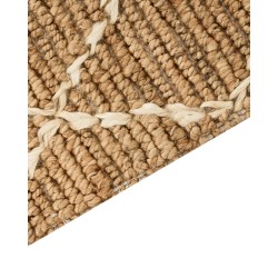 Dywan z juty 160 x 230 cm beżowy ZORAVA