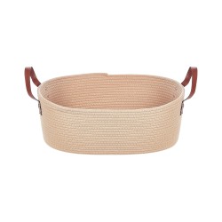 Zestaw 2 koszy GISSAR Bawełna Jasnobeżowy