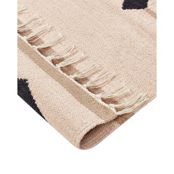 Dywan bawełniany kilim 160 x 230 cm wielokolorowy BERDIK