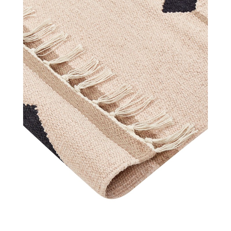 Dywan bawełniany kilim 160 x 230 cm wielokolorowy BERDIK