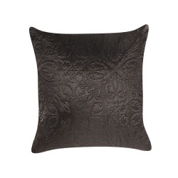 Narzuta na łóżko z poduszkami RAYEN 160 x 220 cm Brązowy