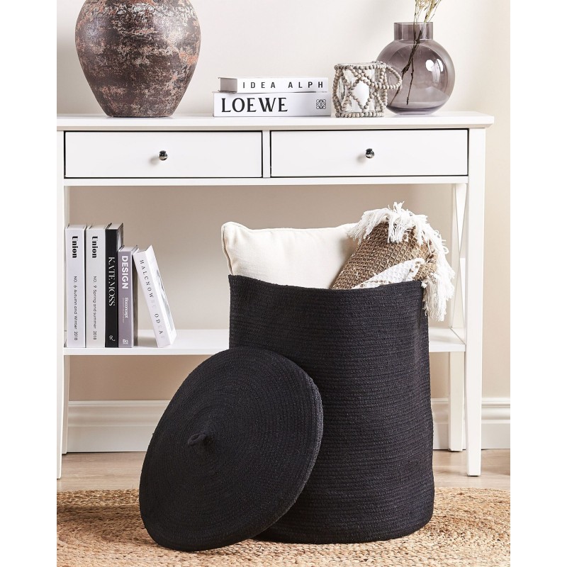 Kosz SILOPI Bawełna Czarny