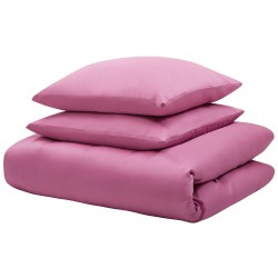 Komplet pościeli HARMONRIDGE Bawełna satynowa 200 x 220 cm Różowy