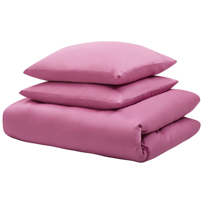 Komplet pościeli HARMONRIDGE Bawełna satynowa 200 x 220 cm Różowy