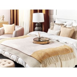 Koc SALME 130 x 170 cm Beżowy
