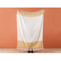 Koc SALME 130 x 170 cm Beżowy