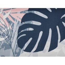 Zestaw 2 wymiennych tkanin do leżaków ogrodowych ANZIO/AVELLINO Niebieski