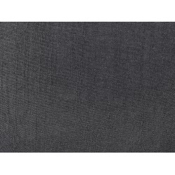 Zestaw 2 poduszek dekoracyjnych BANORI Len 30 x 50 cm Czarny Jednolity