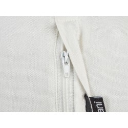 2 poduszki dekoracyjne dla dzieci rogale bawełniane 40 x 25 cm białe SNOWDROP