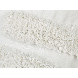 2 poduszki dekoracyjne dla dzieci rogale bawełniane 40 x 25 cm białe SNOWDROP