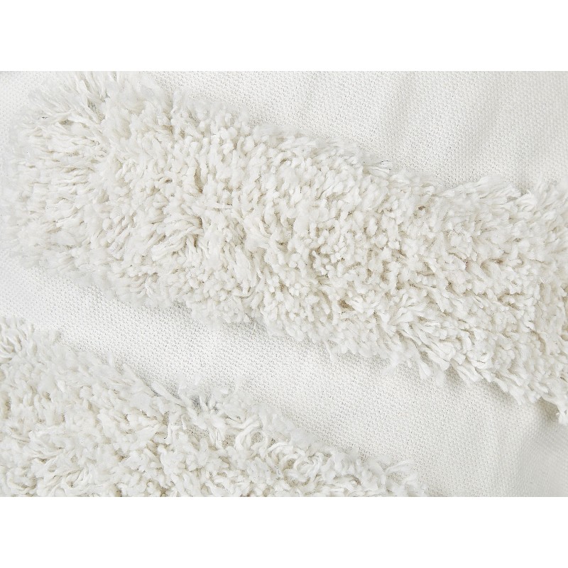 2 poduszki dekoracyjne dla dzieci rogale bawełniane 40 x 25 cm białe SNOWDROP