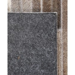Dywan patchwork skórzany 160 x 230 cm wielokolorowy TUZLUCA