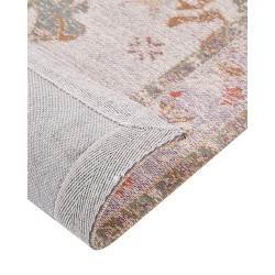 Dywan bawełniany 80 x 300 cm beżowy YANOBA