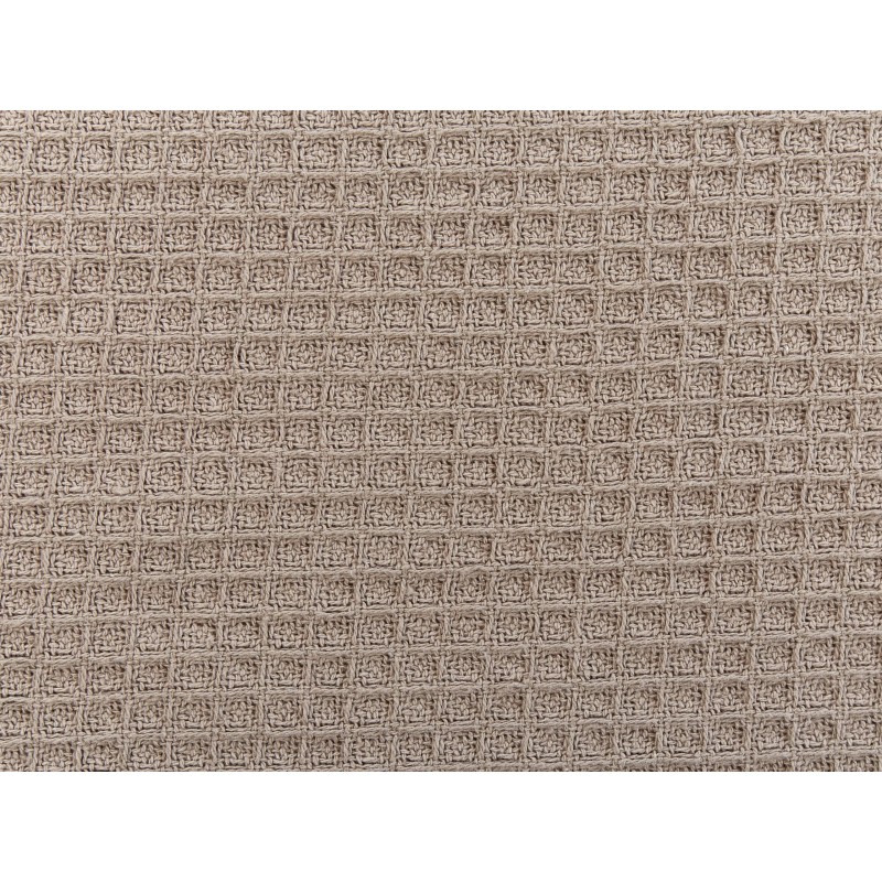 Narzuta na łóżko RAGALA Bawełna 200 x 220 cm Beżowoszary