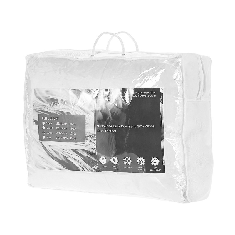 Kołdra bardzo ciepła Zima GROSSGLOCKNER Puch 200 x 220 cm