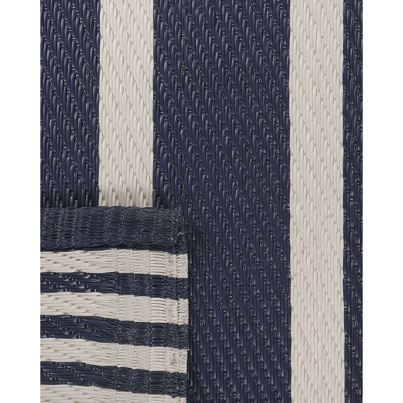 Dywan zewnętrzny 120 x 180 cm ciemnoniebieski HALDIA