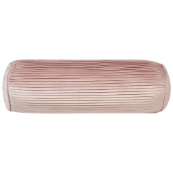 Poduszka dekoracyjna JONQUIL Welur 22 x 60 cm Różowy Jednolity