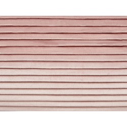 Poduszka dekoracyjna JONQUIL Welur 22 x 60 cm Różowy Jednolity