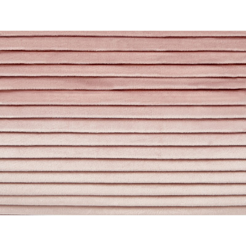 Poduszka dekoracyjna JONQUIL Welur 22 x 60 cm Różowy Jednolity