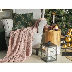 Koc HAIFA 150 x 200 cm Różowy