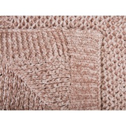 Koc HAIFA 150 x 200 cm Różowy