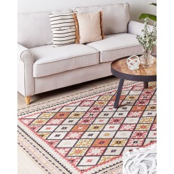 Dywan bawełniany 160 x 230 cm wielokolorowy ANADAG