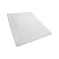 Dywan shaggy 140 x 200 cm biały CIDE