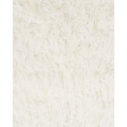 Dywan shaggy 140 x 200 cm biały CIDE