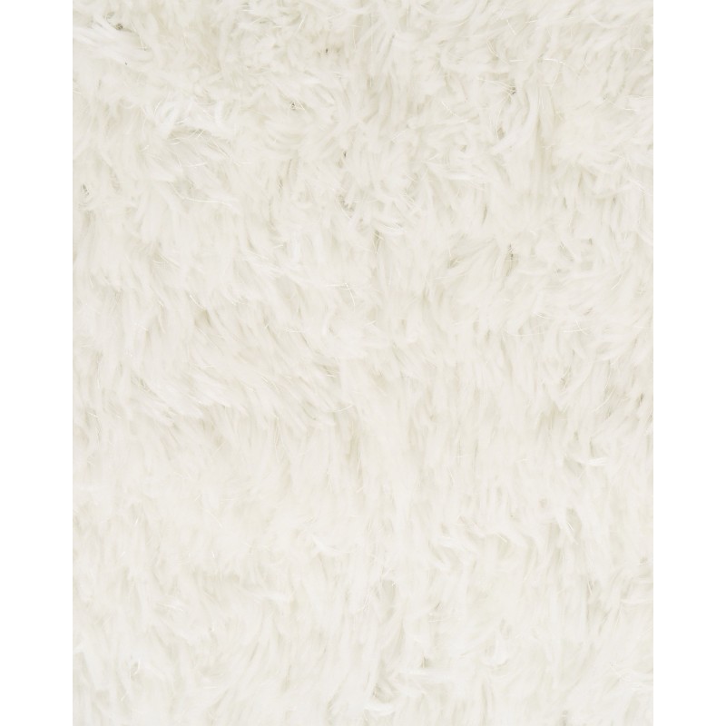 Dywan shaggy 140 x 200 cm biały CIDE