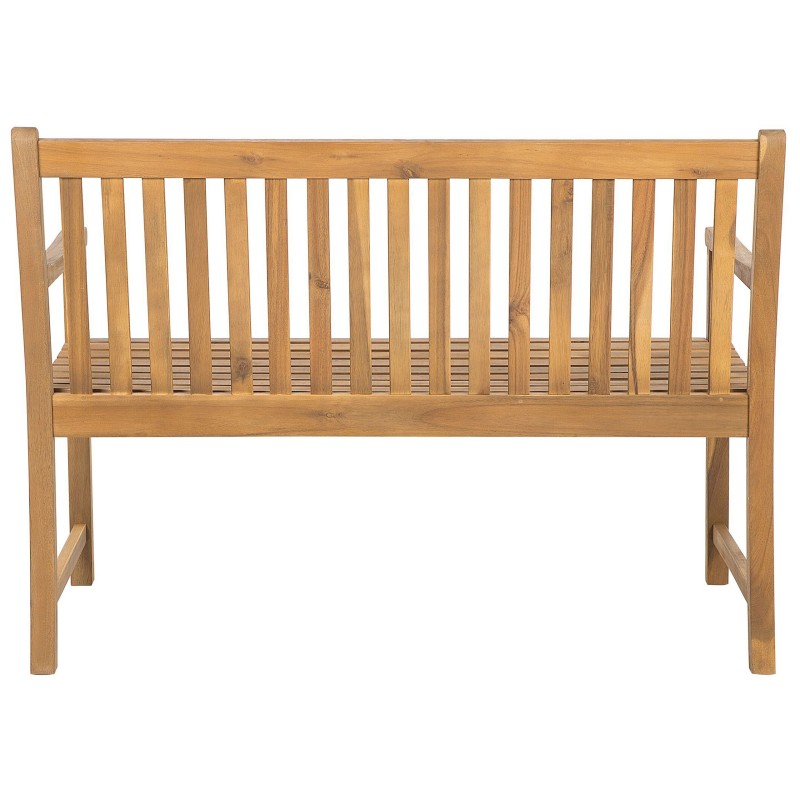 Ławka ogrodowa VIVARA 120 cm Certyfikowane drewno akacjowe Jasnobrązowy