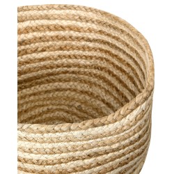 Zestaw 3 koszy KAHU Juta Naturalny