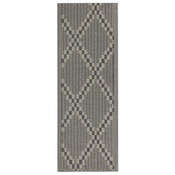 Dywan zewnętrzny 60 x 105 cm brązowoszary JALNA