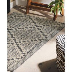 Dywan zewnętrzny 60 x 105 cm brązowoszary JALNA